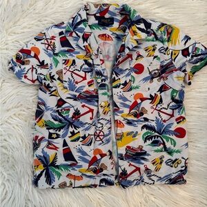 Ralph Lauren Hawaiian button short sleeve